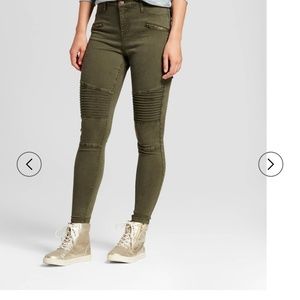 Mossimo Olive high-rise jegging